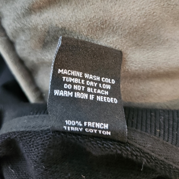 BLVCK Paris Exclusive Square Logo French Terry Cotton Sweatshirt - Picture 6 of 8